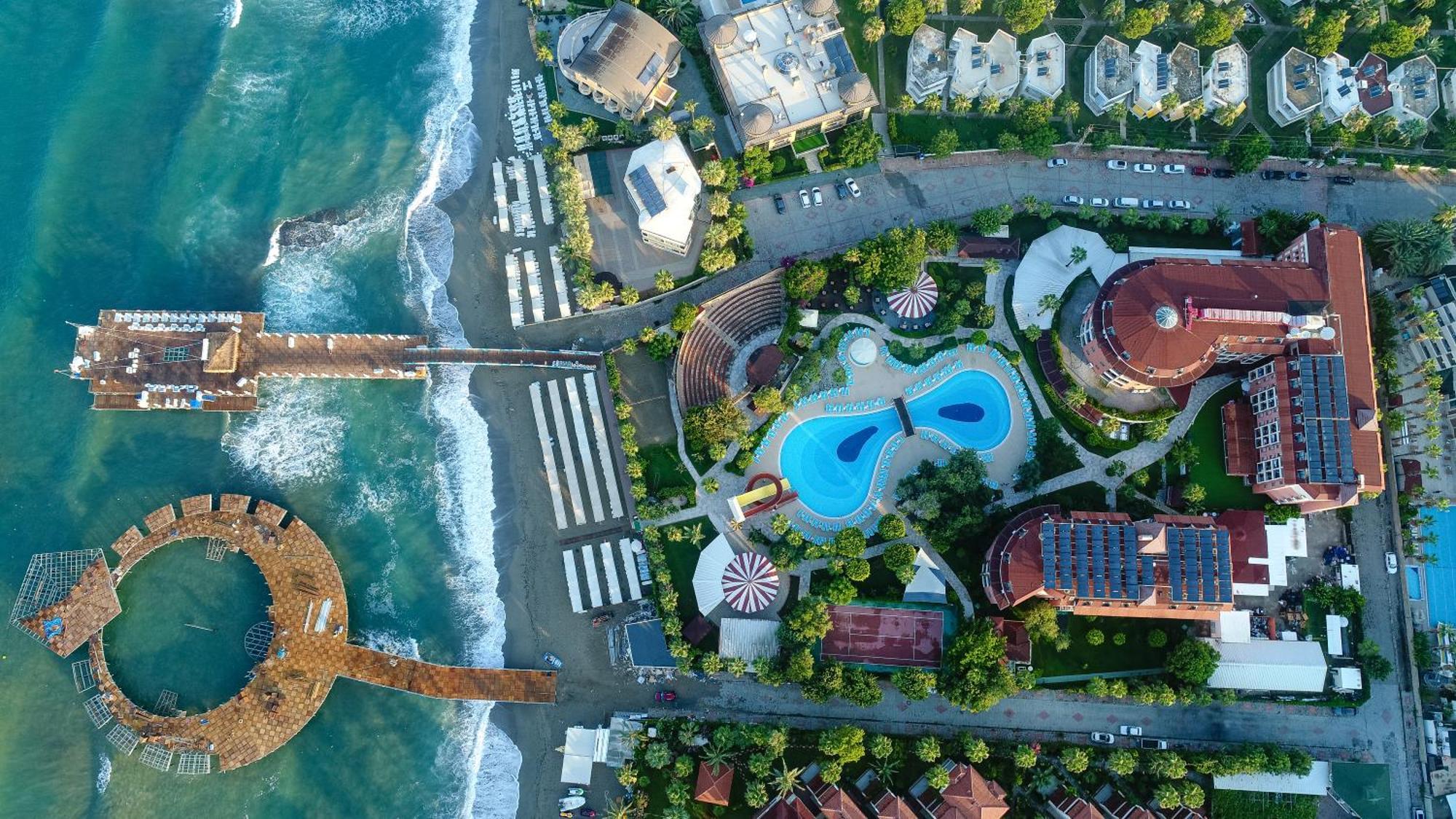 Palmeras Beach Hotel Ultra All Inclusive โคนัคคลึ ภายนอก รูปภาพ